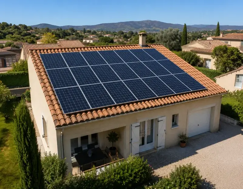 Prime à l'autoconsommation panneaux solaires Sainte-Marie-la-Mer — aide financière de l'État